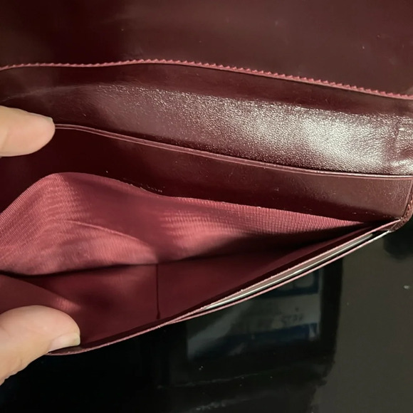 Vintage Burberry fold over wallet - Picture 8 of 9